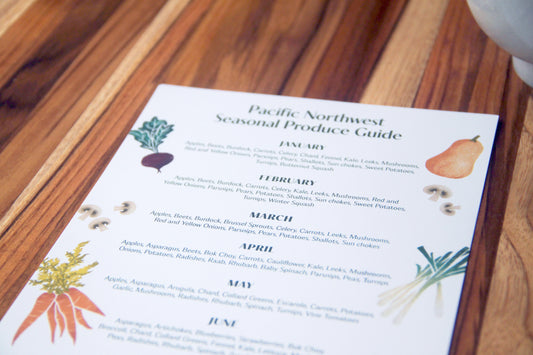 PNW Seasonal Produce Guide