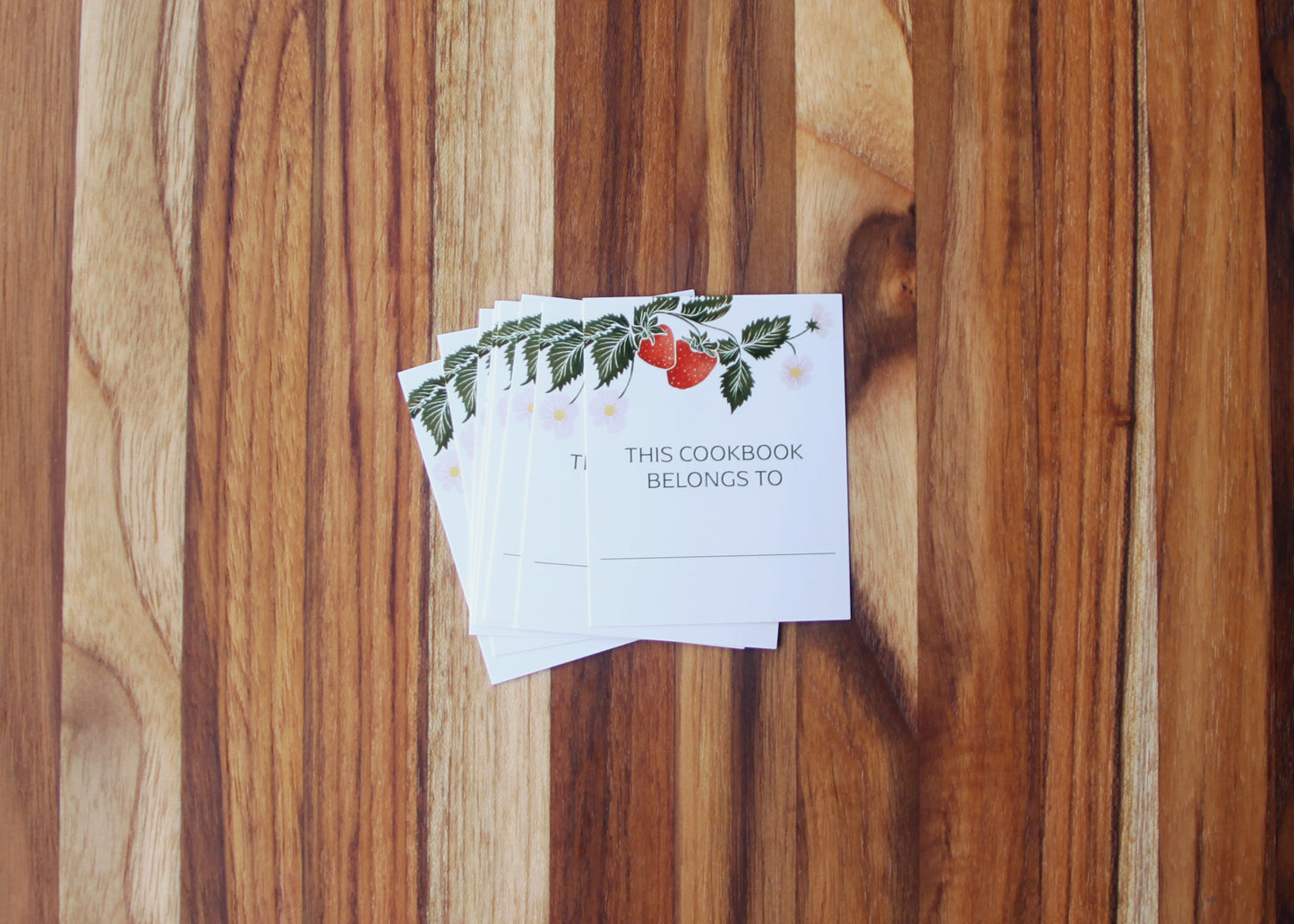 Strawberry Bookplates